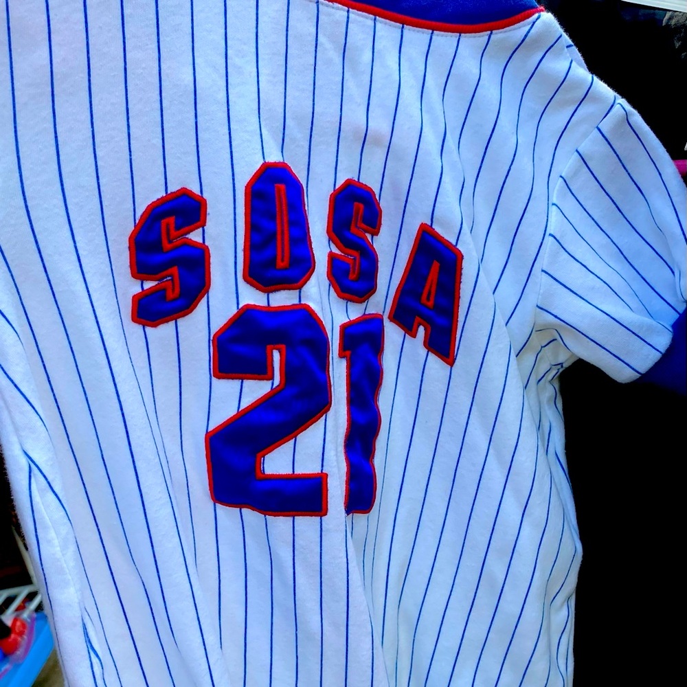 Chicago Cubs Baseball one piece outfit.